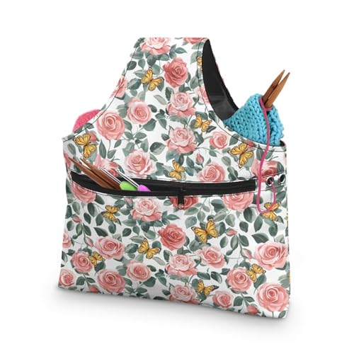 COEQINE Kleines Nähset, tragbares Reise-Nähset, Garnaufbewahrung, Organizer, Zubehör mit Griffen für Reisen, Arbeit, breite Handtasche zum Einkaufen, 28 x 6 x 35,5 cm COEQINE Kleines Nähset, tragbares Reise-Nähset, Garnaufbewahrung, Organizer, Zubehör mit Griffen für Reisen, Arbeit, breite Handtasche zum Einkaufen, 28 x 6 x 35,5 cm von COEQINE