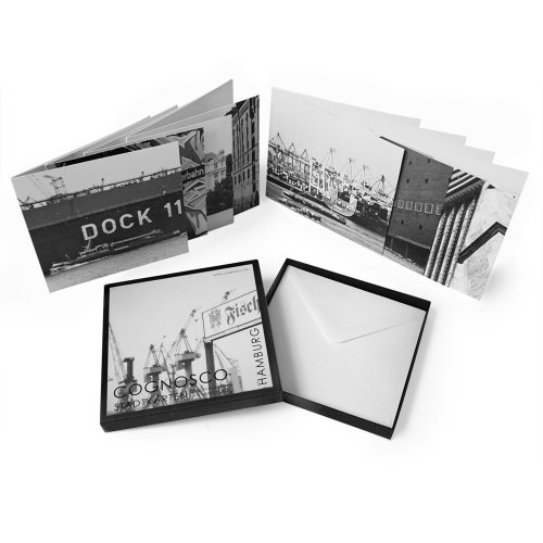 Klappkartenset - Hamburg. 8 Klappkarten mit Umschlägen in schöner Geschenkbox: Doppelkarten mit eindrucksvoller Fotokunst & Architekturfotografie Klappkartenset - Hamburg. 8 Klappkarten mit Umschlägen in schöner Geschenkbox: Doppelkarten mit eindrucksvoller Fotokunst & Architekturfotografie von COGNOSCO