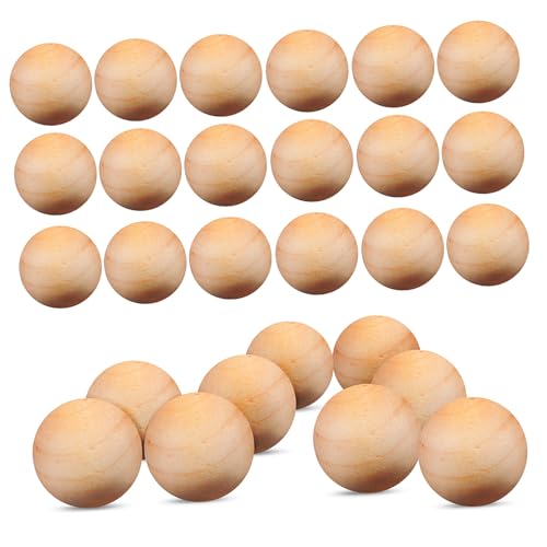 12 Mm Große Holzkugeln Zum Basteln 100 Stück Ohne Loch Holzkugeln für Perlen Schmuckherstellung 12 Mm Große Holzkugeln Zum Basteln 100 Stück Ohne Loch Holzkugeln für Perlen Schmuckherstellung von COHEALI