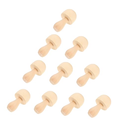 COHEALI 10 Stk Holzschmuck Selber Machen Pilzgesetz Steckpuppenkörper Aus Holz Steckfigur Pilzpuppe Bemalen Holzpilze Zum Bemalen Puppen Aus Holz Unbemalt Marionette Kleinkind Hölzern COHEALI 10 Stk Holzschmuck Selber Machen Pilzgesetz Steckpuppenkörper Aus Holz Steckfigur Pilzpuppe Bemalen Holzpilze Zum Bemalen Puppen Aus Holz Unbemalt Marionette Kleinkind Hölzern von COHEALI