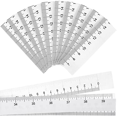 COHEALI 100 Stück Papiermaßband Einweg-Wundmesslineale Weiches Maßband Flexibles Lineal Zum Nähen Von Körpern Mit Doppelskala COHEALI 100 Stück Papiermaßband Einweg-Wundmesslineale Weiches Maßband Flexibles Lineal Zum Nähen Von Körpern Mit Doppelskala von COHEALI