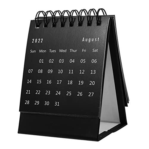 COHEALI 2 Stk 2022 Mini-Tischkalender Mini täglich Schreibtischkalender personalisierter kalender tischkalender basteln Notizblöcke Staffelei Desktop-Kalender 2022 Zeitplan Planer Kalender von COHEALI