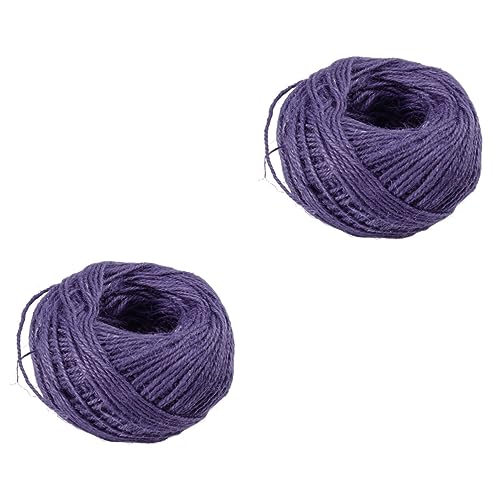 COHEALI 2 Stücke Natürliche Jute-Schnur Schnur Seil Schnur Schnur String Für Kunst Hochzeit Geburtstag Dekorationen COHEALI 2 Stücke Natürliche Jute-Schnur Schnur Seil Schnur Schnur String Für Kunst Hochzeit Geburtstag Dekorationen von COHEALI
