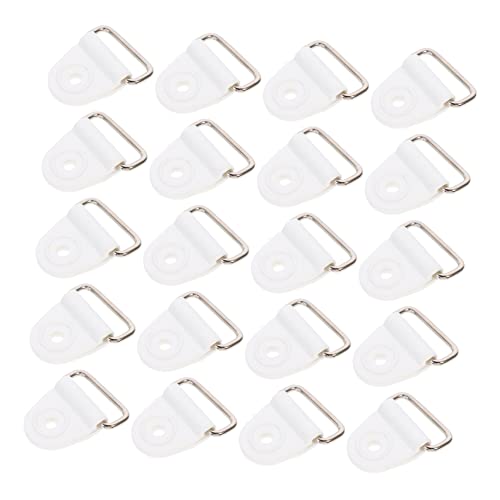 COHEALI 20 Stück Dreiecksschnalle Metallversteller Dreiecksring Verbandverbinder Schnalle Dreiecksschnurclip Fitnesszubehör Kunststoffschnallenklammern Dreiecksbandage Langlebige von COHEALI