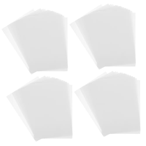 COHEALI 200 Blatt Lackmuspapier Papierteller Transparentpapier A4 Druckpapier Druckerpapier Papier Für Drucker Diy Leeres Papier Leeres Malpapier Papier A4 Mehrzweck Weiß Zeichenpapier A5 von COHEALI