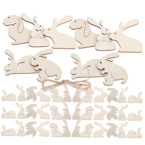 COHEALI 25st Hängendes Ornament Aus Hasenholz Hase Aus Holz Holzanhänger Selber Machen Kaninchen-holzhandwerk Diy Handwerk Hängende Dekore Osterdesign Holzscheiben Ostern Holzausschnitte COHEALI 25st Hängendes Ornament Aus Hasenholz Hase Aus Holz Holzanhänger Selber Machen Kaninchen-holzhandwerk Diy Handwerk Hängende Dekore Osterdesign Holzscheiben Ostern Holzausschnitte von COHEALI