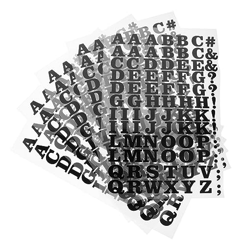 COHEALI 5st Stickerei-buchstaben-aufnäher Mini-alphabet-patches Buchstaben Für Stoff Aufbügeln Buchstabenaufnäher Buchstaben Zum Aufbügeln Vinylbeflockung Gestickt Wärmeübertragung von COHEALI