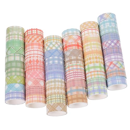 COHEALI 60rollen Washi-tape Für Scrapbooking Notizbücher Dekoratives Bastelband Diy-klebeband Japanisches Papierklebeband COHEALI 60rollen Washi-tape Für Scrapbooking Notizbücher Dekoratives Bastelband Diy-klebeband Japanisches Papierklebeband von COHEALI