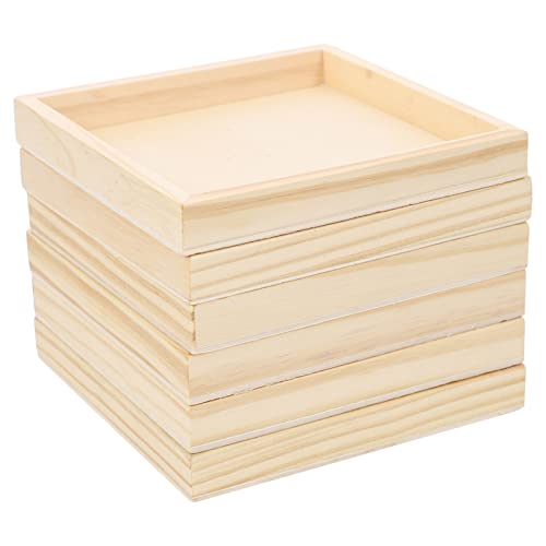 COHEALI 6st Puzzle-Platte Sortierer Für Puzzleteile Holzblock-Puzzle-tablett Klein Holzablage Holzleinwandplatten Zum Basteln Puzzleteil-sortierer Leer Hölzern Holzkunst 3D Schreibtisch COHEALI 6st Puzzle-Platte Sortierer Für Puzzleteile Holzblock-Puzzle-tablett Klein Holzablage Holzleinwandplatten Zum Basteln Puzzleteil-sortierer Leer Hölzern Holzkunst 3D Schreibtisch von COHEALI