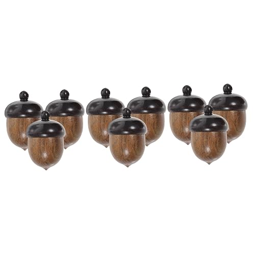 COHEALI 9 Stk Tannenzapfen-anhänger Aus Holz Eichel Halskette Miniatur Tannenzapfen Gefälschte Eichel Winzige Eicheln Eichel-halskettenanhänger Christbaumschmuck Natürlich Material COHEALI 9 Stk Tannenzapfen-anhänger Aus Holz Eichel Halskette Miniatur Tannenzapfen Gefälschte Eichel Winzige Eicheln Eichel-halskettenanhänger Christbaumschmuck Natürlich Material von COHEALI