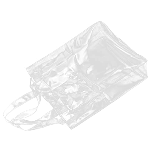 COHEALI Handtasche aufbewahrungssack storage pockets transparente Taschen mit Griffen Bücherregal-Dekor Dateiordner-Organizer durchsichtige Testpapiertüte Dokumentenspeicher Lagerung Mappe von COHEALI