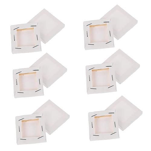 COHEALI Malleinwand 12 Stück Mini-Leinwandrahmen Pinsel Zeichenblock Leere Künstlerleinwand Wandpaneel Malerei Holz Weiß DIY-Kunstrahmen Malerei Wickelrahmen COHEALI Malleinwand 12 Stück Mini-Leinwandrahmen Pinsel Zeichenblock Leere Künstlerleinwand Wandpaneel Malerei Holz Weiß DIY-Kunstrahmen Malerei Wickelrahmen von COHEALI