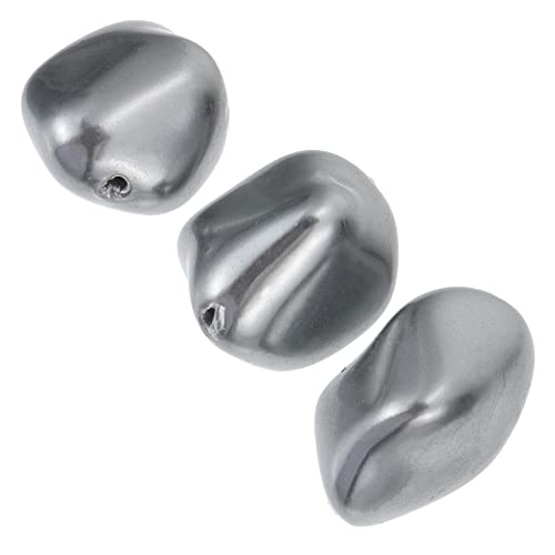 COHEALI Modische 3-teilige Perlen Zur Schmuckherstellung Muscheldesign Unregelmäßig Geformte Perlen Zum Basteln von COHEALI