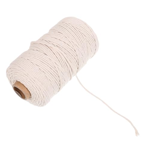 COHEALI Natürliche Baumwollkordel Robuste Geschenkband Schnur für DIY Geschenkverpackung Basteln und Dekoration Langlebiges Sicheres Bindeseil für Handwerk und Industrielle Nutzung COHEALI Natürliche Baumwollkordel Robuste Geschenkband Schnur für DIY Geschenkverpackung Basteln und Dekoration Langlebiges Sicheres Bindeseil für Handwerk und Industrielle Nutzung von COHEALI