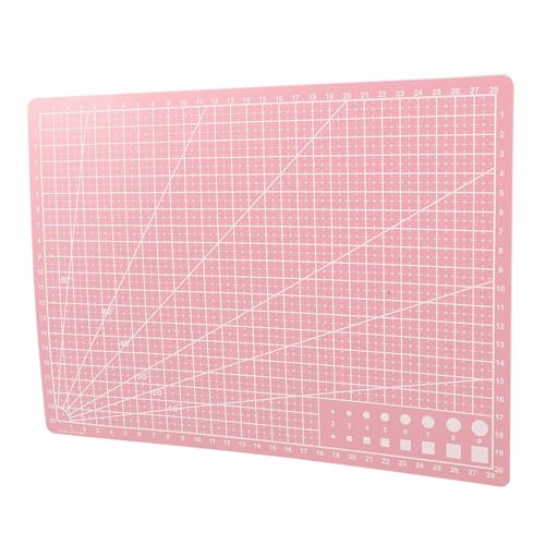 COHEALI Rücken schneiden Quilt-Schneidematten selbstschneidende Matte kunststoffmatte papierbasteln Rotationsschneidematte professionelle Gravurplatten doppelseitige Schneidematten Rosa COHEALI Rücken schneiden Quilt-Schneidematten selbstschneidende Matte kunststoffmatte papierbasteln Rotationsschneidematte professionelle Gravurplatten doppelseitige Schneidematten Rosa von COHEALI