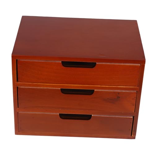 COHEALI Schreibtisch Organizer Holz Lagig Kommode Multifunktionale Aufbewahrungsbox für Büro Schlafzimmer Make Up Schmuck Desktop Organizer COHEALI Schreibtisch Organizer Holz Lagig Kommode Multifunktionale Aufbewahrungsbox für Büro Schlafzimmer Make Up Schmuck Desktop Organizer von COHEALI