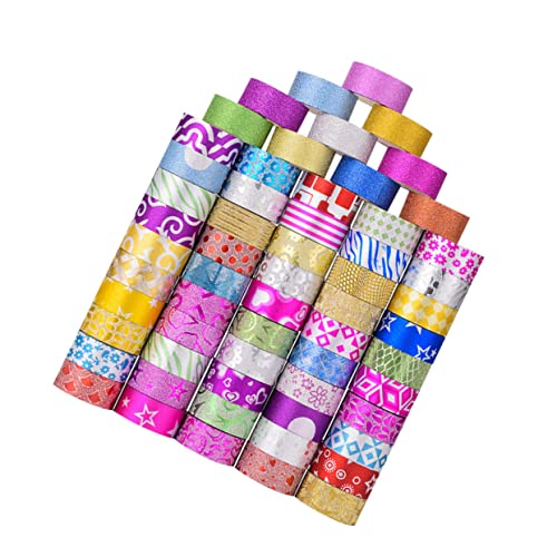 COHEALI Washi Tape Set Mit 60 Rollen Klebeband Papier Washi Dots Länge Zum Verpacken Von Karten Notizbuch COHEALI Washi Tape Set Mit 60 Rollen Klebeband Papier Washi Dots Länge Zum Verpacken Von Karten Notizbuch von COHEALI