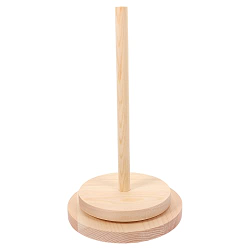 COHEALI Werkzeugregal Drehbarer Ständer Holzgewindehalter Stickereien Rack N?hfadenspeicher St?nder Halterung Für Papierhandtücher Holzständer COHEALI Werkzeugregal Drehbarer Ständer Holzgewindehalter Stickereien Rack N?hfadenspeicher St?nder Halterung Für Papierhandtücher Holzständer von COHEALI