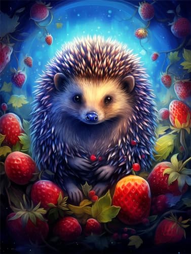 COKYIS Diy-Perlenstickerei-Set Für Erwachsene,Fantasie-Igel,Perlenstickerei-Set,Tier-Nadelspitzen-Set,Perlen-Kreuzstich,3D-Perlenmalerei,Handarbeit 40x50cm COKYIS Diy-Perlenstickerei-Set Für Erwachsene,Fantasie-Igel,Perlenstickerei-Set,Tier-Nadelspitzen-Set,Perlen-Kreuzstich,3D-Perlenmalerei,Handarbeit 40x50cm von COKYIS