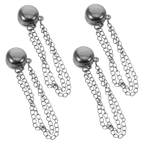 4 Stück Magnetisches Schnallenkantenwerkzeug Magnetverschluss für Hosen Hosenfixierung Magnet Hosen kürzen Gadget Hemdenkorsett-Clip für Damen Hijab-Pins magnetisch Legierung Black COLLBATH 4 Stück Magnetisches Schnallenkantenwerkzeug Magnetverschluss für Hosen Hosenfixierung Magnet Hosen kürzen Gadget Hemdenkorsett-Clip für Damen Hijab-Pins magnetisch Legierung Black COLLBATH von COLLBATH