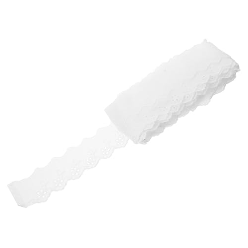 COLLBATH 1 Rolle Baumwollstickte Spitze Brautjungfer Hochzeit Party Schnürsenkel Spitzenstoffbesatz Spitzenbesatz Trimmen Für Handwerk Machen Weiß Baumwolle COLLBATH 1 Rolle Baumwollstickte Spitze Brautjungfer Hochzeit Party Schnürsenkel Spitzenstoffbesatz Spitzenbesatz Trimmen Für Handwerk Machen Weiß Baumwolle von COLLBATH
