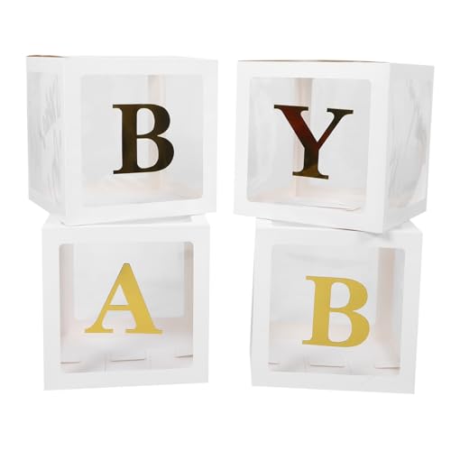 COLLBATH Ballonboxen Mit Buchstaben Für Abschlussparty-dekoration Aus Pvc Und Papier Einfach Zum Zusammenbauen Und Dekorieren COLLBATH Ballonboxen Mit Buchstaben Für Abschlussparty-dekoration Aus Pvc Und Papier Einfach Zum Zusammenbauen Und Dekorieren von COLLBATH