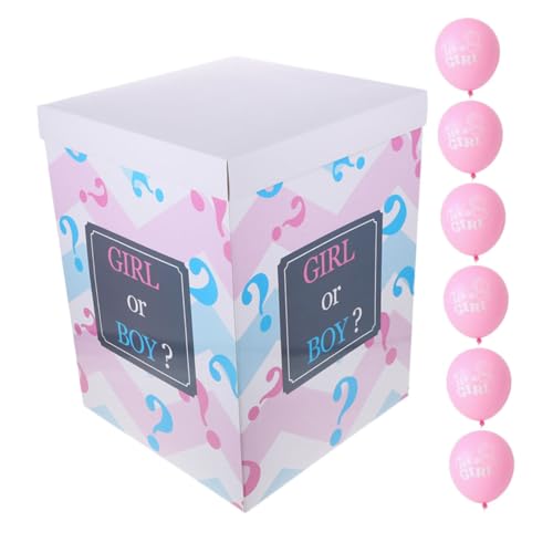 COLLBATH 1 Satz Dekorationen Für Die Babyparty Globos Für Babyparty-mädchen Bobo-ballon-geschlechtsenthüllung Gender-ballon Geschlecht Enthüllen Konfettiballon Es Ballon Papier Rosa COLLBATH 1 Satz Dekorationen Für Die Babyparty Globos Für Babyparty-mädchen Bobo-ballon-geschlechtsenthüllung Gender-ballon Geschlecht Enthüllen Konfettiballon Es Ballon Papier Rosa von COLLBATH