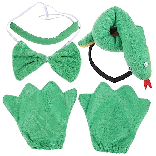 COLLBATH 1 Satz Haarschmuck Für Mit Tier-stirnband Süßes Tier-stirnband Ohrclips Für Damen Tier-kostümset Kinderhandschuhe Halloween-cosplay-partyzubehör Strukturierter Kunststoff COLLBATH 1 Satz Haarschmuck Für Mit Tier-stirnband Süßes Tier-stirnband Ohrclips Für Damen Tier-kostümset Kinderhandschuhe Halloween-cosplay-partyzubehör Strukturierter Kunststoff von COLLBATH