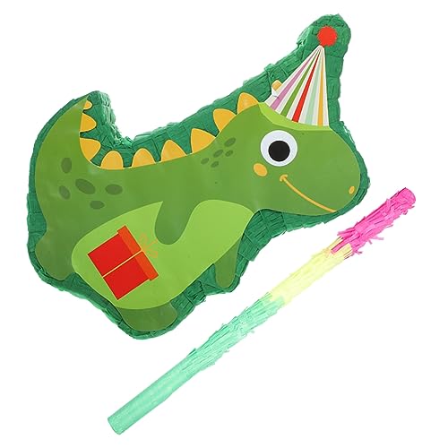 COLLBATH 1 Satz Pinata für Geburtstagsfeiern Grüne Pinata für Partydekoration und Foto Requisiten Teilig für Kindergeburtstag und Besondere Anlässe von COLLBATH