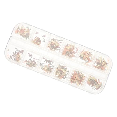 COLLBATH 1 Schachtel Teiliges Nagel charms mit Motiv Glänzende Metall nageldekorationen für DIY Nail Art Vielseitig Einsetzbar für Partys und Besondere Anlässe COLLBATH 1 Schachtel Teiliges Nagel charms mit Motiv Glänzende Metall nageldekorationen für DIY Nail Art Vielseitig Einsetzbar für Partys und Besondere Anlässe von COLLBATH