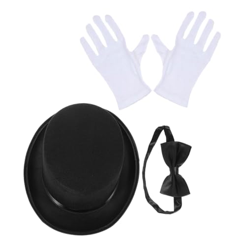 COLLBATH Hüte Für Männer Detektiv-cosplay-set: Zylinder Fliege Handschuhe Detektiv-requisiten Für Rollenspiel-themenveranstaltungen COLLBATH Hüte Für Männer Detektiv-cosplay-set: Zylinder Fliege Handschuhe Detektiv-requisiten Für Rollenspiel-themenveranstaltungen von COLLBATH