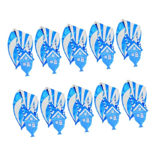 COLLBATH 10 Stück Aluminium Folienballons für Geburtstagsfeiern Kinderfeste Weihnachts und Halloween Dekorationen Foto Requisiten für Unvergessliche Feiern von COLLBATH