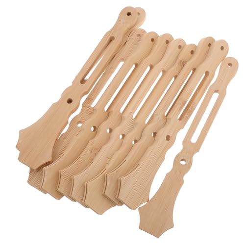 COLLBATH 10 Stück Fächergriff aus Bambus Lüftergriffe Fächergriff-Handwerk Lüfter klebt Bastelstöcke aus Holz Fan-Handwerk Handheld -Fan Stöcke zum Basteln Beige COLLBATH 10 Stück Fächergriff aus Bambus Lüftergriffe Fächergriff-Handwerk Lüfter klebt Bastelstöcke aus Holz Fan-Handwerk Handheld -Fan Stöcke zum Basteln Beige von COLLBATH