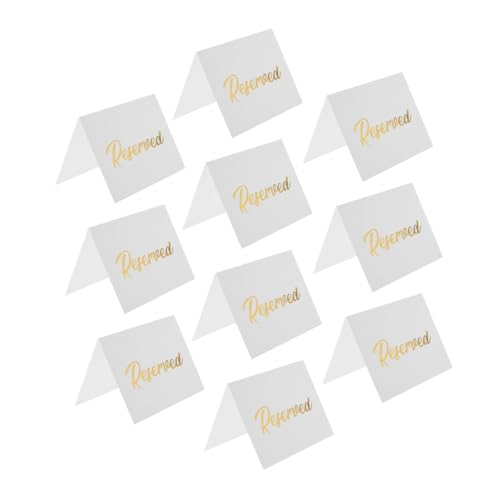 COLLBATH 10 Stück Goldfolie Druck Tischnummern für Hochzeiten und Veranstaltungen Hochwertige Platzkarten für Restaurant und Feierlichkeiten COLLBATH 10 Stück Goldfolie Druck Tischnummern für Hochzeiten und Veranstaltungen Hochwertige Platzkarten für Restaurant und Feierlichkeiten von COLLBATH