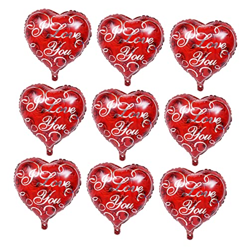COLLBATH 10 Stücke Herzform Rose Aluminiumfolie Ballons Hochzeit Party Dekorationen 18 Zoll COLLBATH 10 Stücke Herzform Rose Aluminiumfolie Ballons Hochzeit Party Dekorationen 18 Zoll von COLLBATH
