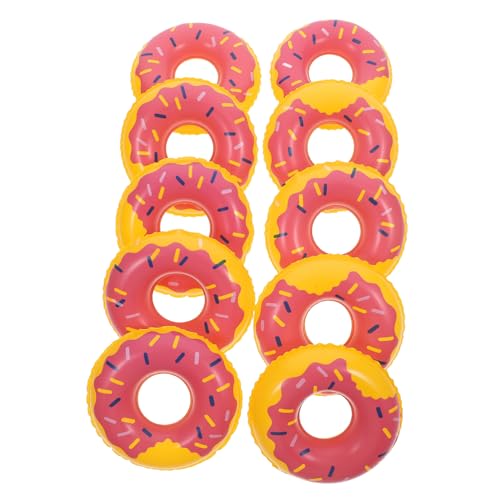 COLLBATH 10 Stück PVC Mini-schwimmringe Realistische Miniatur- -Ornamente Für Jungen Und Mädchen von COLLBATH