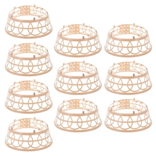 COLLBATH 10 Stück Teiliges Hut Innenring aus Kunststoff Verstellbare Strohhut Innenschlaufen DIY Zubehör für Chinesische Bauernhüte Leicht und Tragbar für Kreative Hutgestaltung COLLBATH 10 Stück Teiliges Hut Innenring aus Kunststoff Verstellbare Strohhut Innenschlaufen DIY Zubehör für Chinesische Bauernhüte Leicht und Tragbar für Kreative Hutgestaltung von COLLBATH