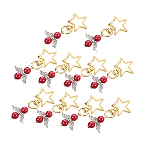 COLLBATH 10 Stück Teiliges Schlüsselanhänger Hochwertige für Hochzeiten Partys und Geburtstage Rot COLLBATH 10 Stück Teiliges Schlüsselanhänger Hochwertige für Hochzeiten Partys und Geburtstage Rot von COLLBATH
