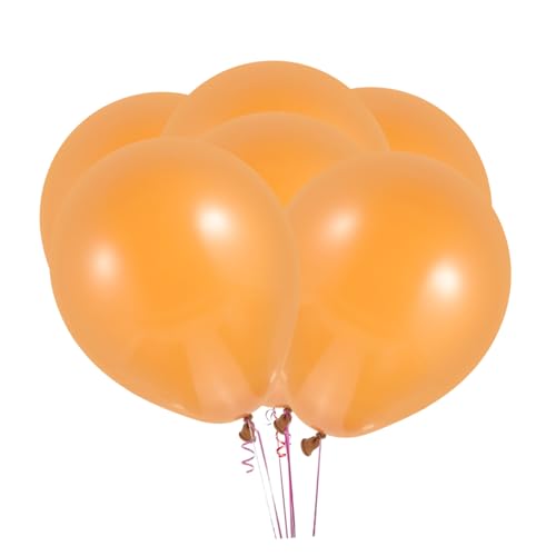 COLLBATH 100 Stück Sepia-Ballon ' party balloons hochzeitslaken Latexballons Retro-Ballon hochzeitsbingo hochzeitsdeko Luftballons für Geburtstagsfeiern Partyzubehör Emulsion Brown von COLLBATH