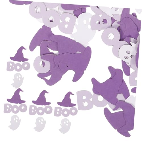 COLLBATH 100 Stück Zauberer Hat Ghost Paper Confetti Dekorationen Party Bunt Werfen Junge Masse Konfetti Geformt Halloween Tischkonfetti Farbenfrohe Konfetti Für Ereignisse Violett Papier COLLBATH 100 Stück Zauberer Hat Ghost Paper Confetti Dekorationen Party Bunt Werfen Junge Masse Konfetti Geformt Halloween Tischkonfetti Farbenfrohe Konfetti Für Ereignisse Violett Papier von COLLBATH