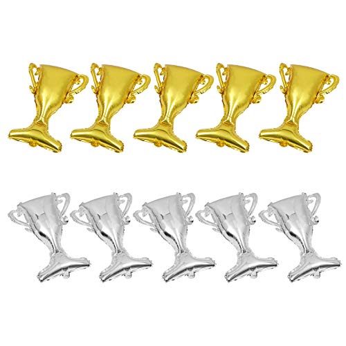 COLLBATH Partyzubehör Für Abschlussballons 10 Stück Ballons in Trophäenform Aluminiumfolienballons Zur Dekoration COLLBATH Partyzubehör Für Abschlussballons 10 Stück Ballons in Trophäenform Aluminiumfolienballons Zur Dekoration von COLLBATH