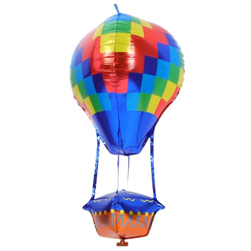 COLLBATH Blush Folienballons Heißluftballonform 10er Set Jungen Und Mädchen Geburtstag Hochzeit Ballon Dekorationen Party Folienballons von COLLBATH