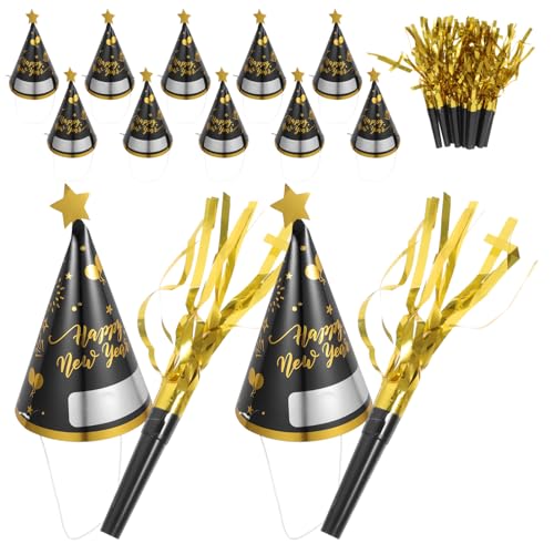 COLLBATH 12 Sets Silvester Partyhüte Partyhüte Beschreibbare Neujahrs Papierhüte Neujahrshüte Partybedarf Neujahrspartybedarf Neujahrs Papierhüte Neujahrs Kegelhüte Papierkegelhüte Pvc COLLBATH 12 Sets Silvester Partyhüte Partyhüte Beschreibbare Neujahrs Papierhüte Neujahrshüte Partybedarf Neujahrspartybedarf Neujahrs Papierhüte Neujahrs Kegelhüte Papierkegelhüte Pvc von COLLBATH