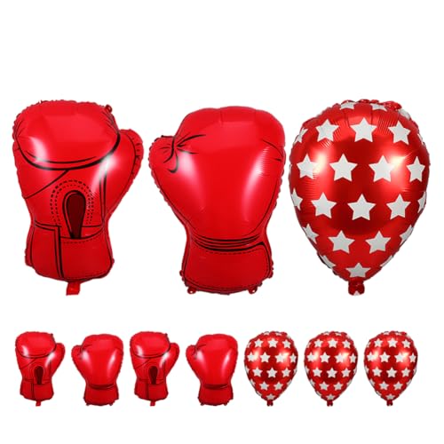 COLLBATH 12 Stück Boxhandschuh-Luftballons: Aufblasbare Boxhandschuhe und Sandsack-Wrestling-Partyzubehör, Geburtstagsdekoration, Sport-Partygeschenke COLLBATH 12 Stück Boxhandschuh-Luftballons: Aufblasbare Boxhandschuhe und Sandsack-Wrestling-Partyzubehör, Geburtstagsdekoration, Sport-Partygeschenke von COLLBATH