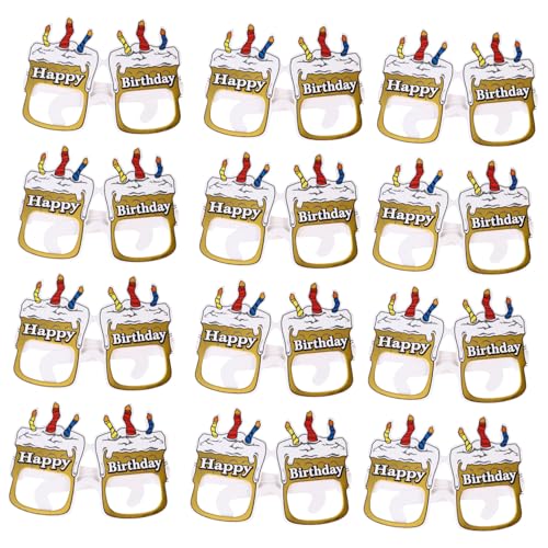 COLLBATH 12 Stück Papierpartybrillen für Geburtstagsfeiern Lustige Fotorequisiten Bunten Farben für Feste Karneval Cosplay und Besondere Anlässe COLLBATH 12 Stück Papierpartybrillen für Geburtstagsfeiern Lustige Fotorequisiten Bunten Farben für Feste Karneval Cosplay und Besondere Anlässe von COLLBATH