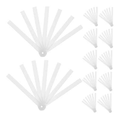 COLLBATH 12 Stück Teiliges DIY Fächerrahmen Faltbar Leicht Kunststoff Handfächergestell Robust für Handfächer Herstellung Bastelprojekte und Sommerzubehör von COLLBATH