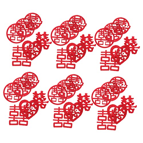 COLLBATH Chinesische Hochzeitsdekorationen Für Tischdekorationen Glück Konfetti 5cm Mini Charms COLLBATH Chinesische Hochzeitsdekorationen Für Tischdekorationen Glück Konfetti 5cm Mini Charms von COLLBATH