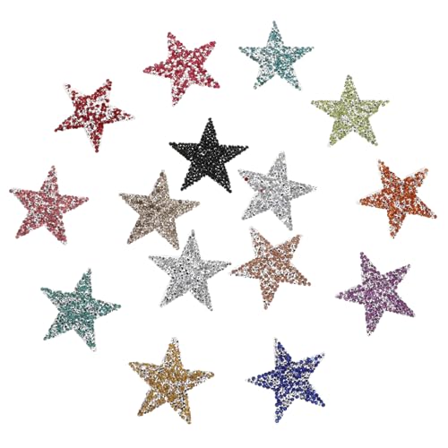 COLLBATH 15 Stück Resin Strass Applikationen für Schuhe Taschen Kleider Jacken und Diy Kleidung Reparatur Zubehör Champagnerfarben COLLBATH 15 Stück Resin Strass Applikationen für Schuhe Taschen Kleider Jacken und Diy Kleidung Reparatur Zubehör Champagnerfarben von COLLBATH