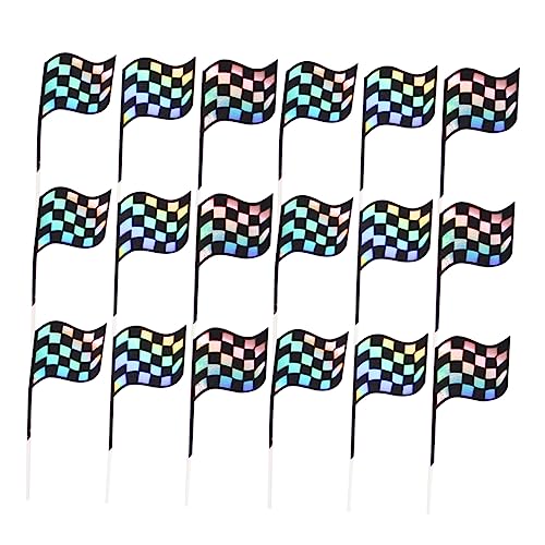 COLLBATH Kuchendekorationsspieße Cupcake-ornament Rennflagge Kuchendekoration Elegantes Sicheres Material Für Dessertdekorationen COLLBATH Kuchendekorationsspieße Cupcake-ornament Rennflagge Kuchendekoration Elegantes Sicheres Material Für Dessertdekorationen von COLLBATH