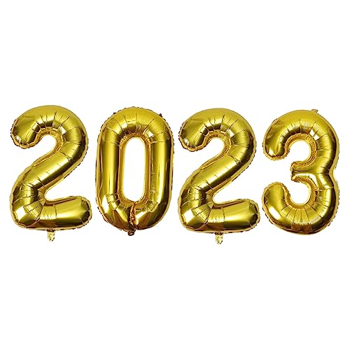 COLLBATH 1Satz Neujahrsballon Goldene Zahlenballons Für Festliche Dekoration Für Neujahrspartys Hochzeiten Und Besondere Anlässe COLLBATH 1Satz Neujahrsballon Goldene Zahlenballons Für Festliche Dekoration Für Neujahrspartys Hochzeiten Und Besondere Anlässe von COLLBATH